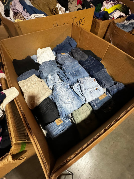 Women's Denim Jeans Wholesale Pallet